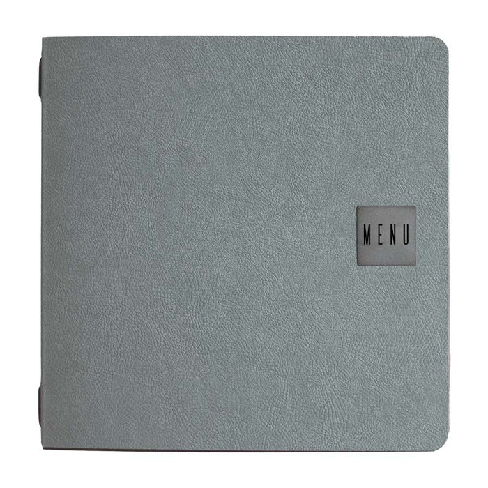 Porta menù quadrato con elastico 23x23cm_ Set da 24 pz.