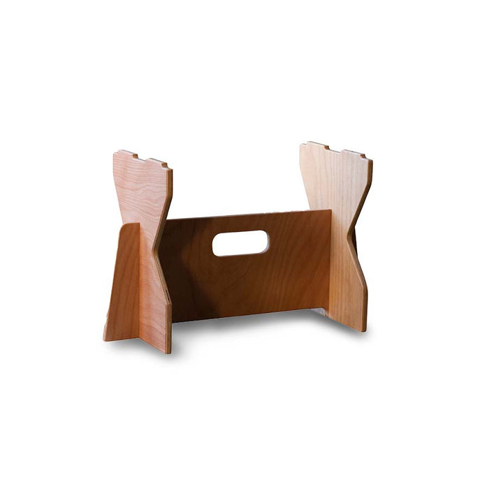 Alzatina in legno di faggio 60x24 cm