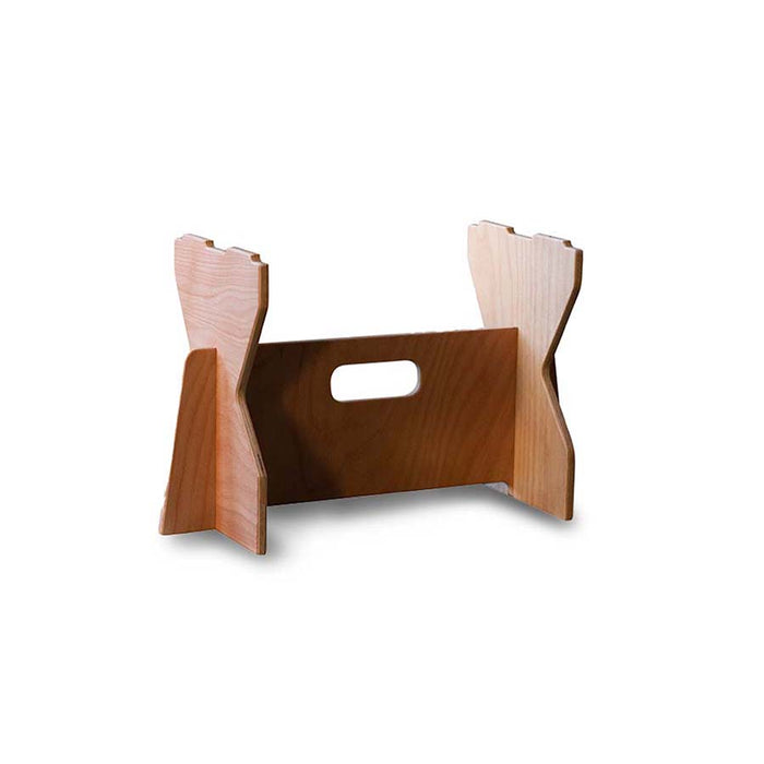 Alzatina in legno di faggio 47x43,9 cm