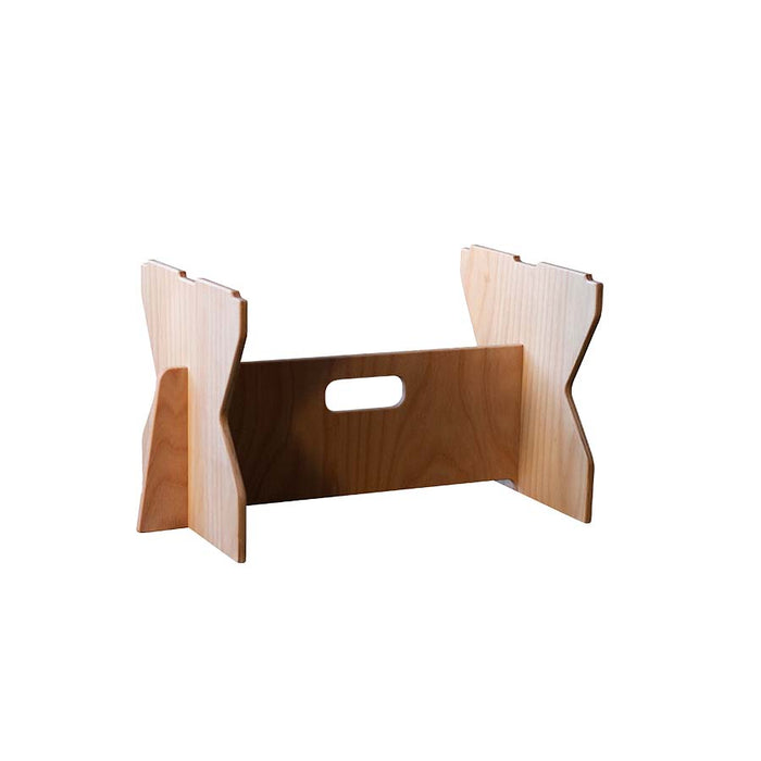 Alzatina in legno di faggio 60x34 cm