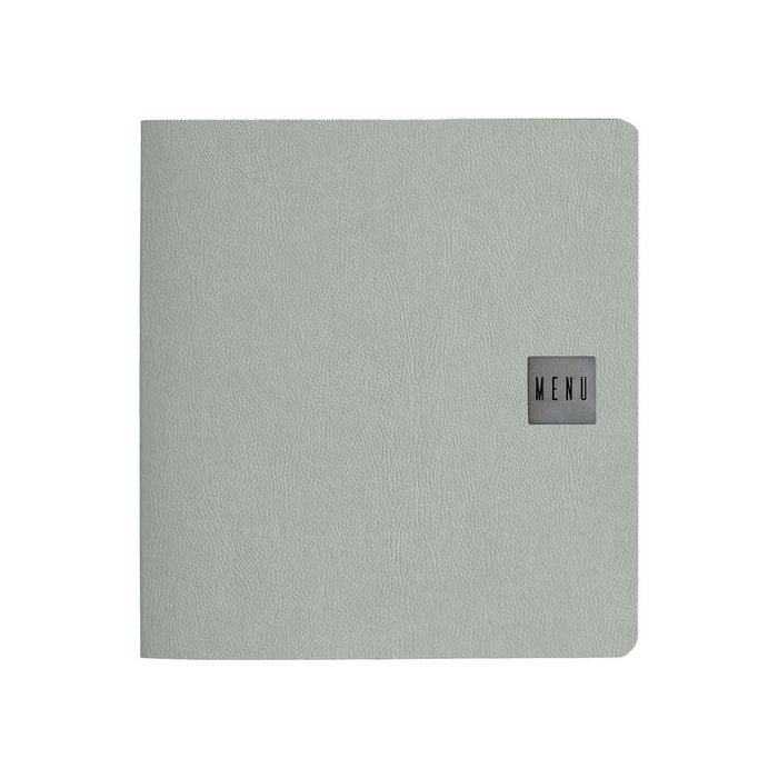 Porta menù quadrato con fascia 23x23 cm_Set da 24 pz.