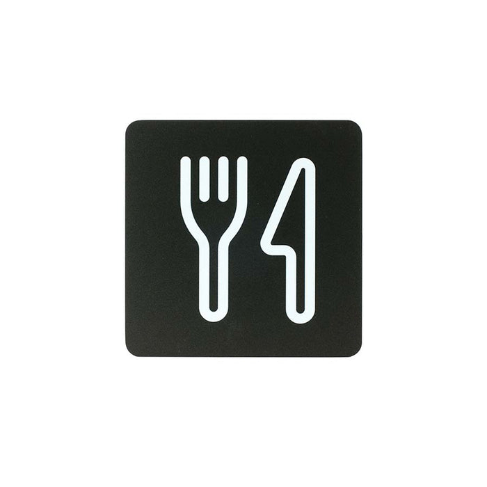 Pittogramma in PVC -RISTORANTE 16x16 cm.