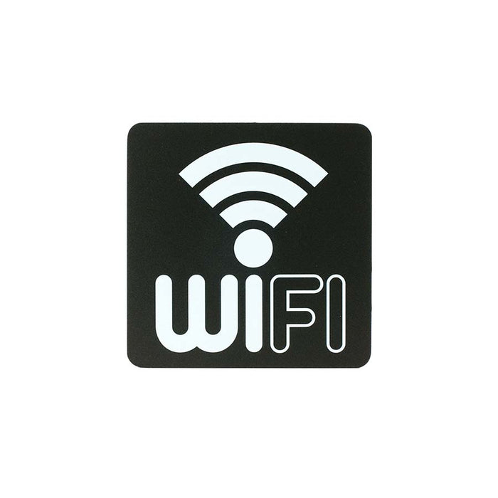 Pittogramma in PVC -WI-FI 16x16 cm.