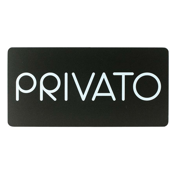Pittogramma in PVC -PRIVATO 23,5x16 cm.